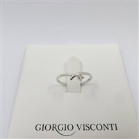 Anello Giorgio Visconti Donna in Oro bianco Diamante AB16313